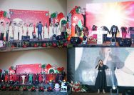 Jajaran Kantor Wilayah (kanwil) Kementerian Hukum dan HAM Sulawesi Utara merayakan Hari Kelahiran Tuhan Yesus dengan menggelar ibadah Perayaan Natal Tahun 2023 dan Tahun Baru 2024 yang digelar secara hybrid terpusat di Sintesa Peninsula Hotel Manado, Jumat (5/1).