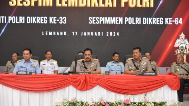 Sespim, Sekolah Staf dan Pimpinan Lembaga Pendidikan dan Pelatihan Polisi Republik Indonesia atau Sespim Lemdiklat Polri telah resmi dibuka pada hari Rabu, 17 Januari 2024 di Sespim, Lembang, Kabupaten Bandung Barat.