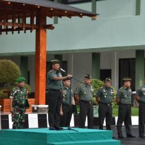 Ini amanat Danrem 131/Stg Brigjen TNI Wakhyono S.Sos., M.I.P memimpin Apel Gelar Kesiapan Pengamanan Pemilu Tahun 2024 di Lapangan Makorem 131/Stg, Manado pada Senin (15/1/2024).