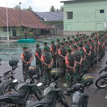 Danrem 131/Santiago pimpin apel Gelar pasukan Kodim 1301/Sangihe