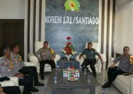 Silaturahmi  dilakukan, Pasca dilantik Kapolri menjadi Kapolda Sulawesi Utara pada Kamis (4/1/2024) lalu di Jakarta, Irjen Pol Yudhiawan yang sudah berada di Kota Manado langsung melaksanakan sejumlah agenda kerja pada hari Senin (8/1/2024).