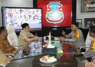 Kunjungi Kantor Walikota Manado, Kapolda Pantau Kota Melalui CCTV dan Cek Ruangan Command Center