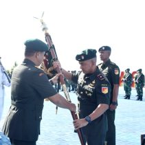 Danyonif 712/Wiratama Disertijabkan Pangdam XIII/Mdk