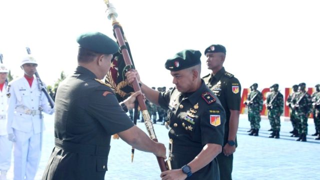 Danyonif 712/Wiratama Disertijabkan Pangdam XIII/Mdk