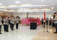 Dirreskrimsus, Kepala Bidang Humas (Kabid Humas),Direktur Pengamanan Objek Vital (Dirpamobvit)  dan Kapolres Bitung, disertijabkan Kapolda Sulawesi Utara Irjen Pol Yudhiawan, di aula Tribrata Polda Sulut, Rabu (31/1/2024).