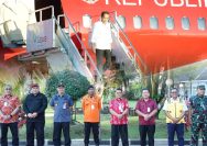 Ronald Lumbuun Bersama Forkopimda Jemput Kedatangan Presiden Jokowi di Sulut