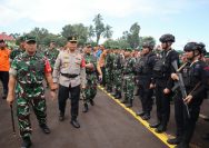 Sebanyak 1.635 Personel Polri Bersama TNI Siap Amankan Kunjungan Kunker Jokowi di Sulut