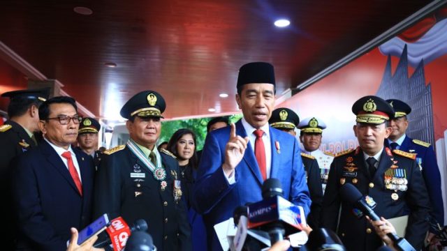 Pemilu Berjalan Damai, Presiden Sampaikan Terima Kasih Kepada TNI-Polri