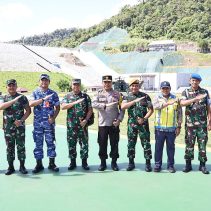 Danlanudsri Tinjau Lokasi Kunker Presiden RI di Provinsi Sulut