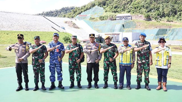 Danlanudsri Tinjau Lokasi Kunker Presiden RI di Provinsi Sulut