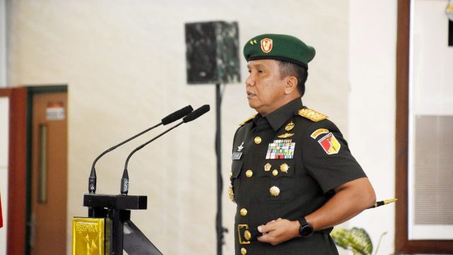 Pangdam XIII/Merdeka Pimpin Sertijab dan Tradisi Satuan para Pejabat Kodam XIII/Merdeka