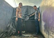 Subdit IV Tindak Pidana Tertentu (Tipidter) Ditreskrimsus Polda Sulut mengamankan sebuah mobil tangki merk Isuzu bertuliskan PT. KEA yang akan memuat BBM jenis solar berjumlah 8.000 liter.