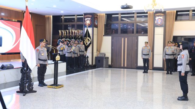Wakapolri Pimpin Upacara Kenaikan Pangkat 4 Pati Polri