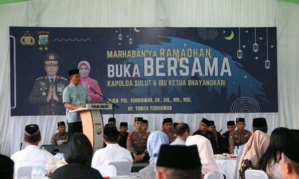 Forkopimda Sulut dan Toga Hadiri Buka Bersama yang Digelar Kapolda Sulut