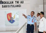 Danlanud Sam Ratulangi Terima Kunjungan Deputi Bidkoord Hanneg Kemenko Polhukam RI