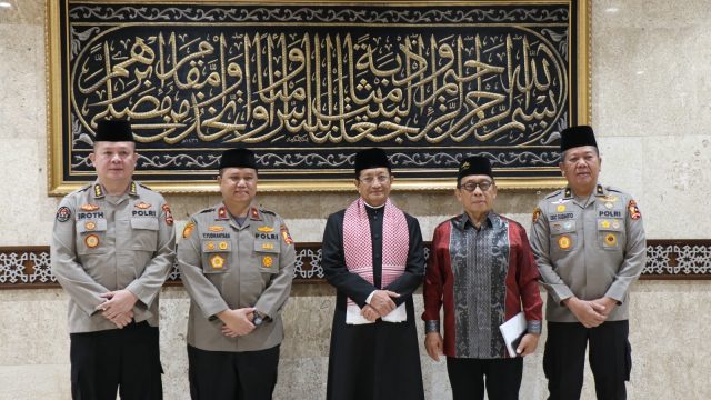 Ditemui Tim Ops NCS Polri, KH Nasaruddin Umar: Masjid Istiqlal Jadi Jembatan Pemersatu Bangsa