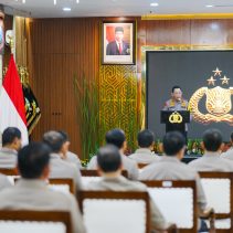 Rakernis Gabungan 5 Divisi Satker Polri  Dibuka Kapolri