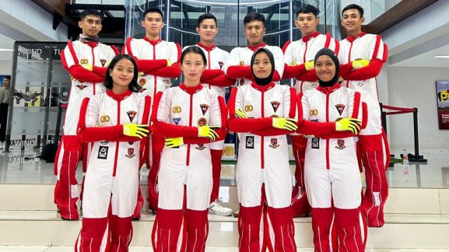 Kontingen Indonesia akan mengirimkan 13 atlet untuk berkompetisi di Piala Dunia Sky Diving (5th FAI World Cup of Sky Diving) dan Piala Asia Sky Diving (1st FAI Asian Indoor Sky Diving) yang akan berlangsung pada 16 hingga 22 April 2024 di Makau, China.