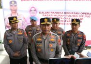 Kunjungan Kerja ke Bitung, Kapolda Bertatap Muka dengan Personel dan Tinjau Pasar Murah di Aspol Pinokalan
