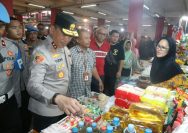 Cek Harga Kebutuhan Pokok, Kapolda Bersama Satgas Pangan Sulut Datangi Pasar Bersehati Manado