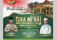 Ustad Das’ad Latif Dihadirkan Polda Sulut dalam Acara Memperingati Isra Mikraj dan Istighosah