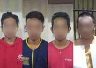 Komplotan Pencuri Tiang Jaringan Fiber Optic Diamankan Tim Resmob Polda Sulut