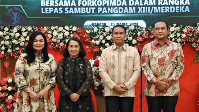 Lepas Sambut Pangdam XIII/Mdk Dihadiri Danlanudsri