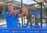 Kasau Cup 2024, Danlanudsri Ikuti Kejuaraan Menembak