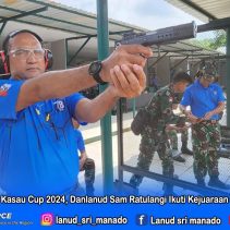 Kasau Cup 2024, Danlanudsri Ikuti Kejuaraan Menembak
