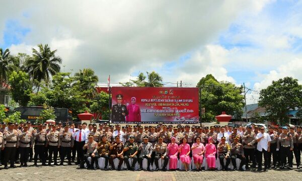 Kunjungi Polres Minahasa, Kapolda: Laksanakan Tugas dengan Baik, Junjung Tinggi Hierarki dan Disiplin