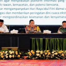 Rakor Ops Ketupat, Kapolri persiapkan Mudik 2024 Aman-Lancar