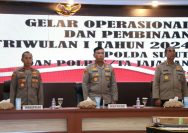 Binopsnal Triwulan I Polda Sulut, Evaluasi Pelaksanaan Tugas dan Bahas Kesiapan Pengamanan Pilkada digelar Polda Sulawesi Utara  Triwulan I Tahun 2024, di aula Tribrata, Selasa (30/4/2024).