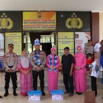 Kapolda Sulawesi Utara (Sulut) Irjen Pol Yudhiawan melakukan kunjungan kerja di Polres Bolaang Mongondow Timur, pada Jumat (26/4/2024).