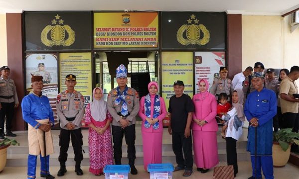 Kapolda Sulawesi Utara (Sulut) Irjen Pol Yudhiawan melakukan kunjungan kerja di Polres Bolaang Mongondow Timur, pada Jumat (26/4/2024).