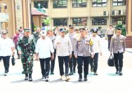 Kapolri Jenderal Listyo Sigit Prabowo melakukan patroli udara menggunakan Helikopter, di jalur tol untuk mengecek kondisi terkini arus balik Hari Raya Idul Fitri 2024.