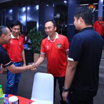 Nobar semifinal Piala Asia U-23 antara Timnas Indonesia U-23 melawan Timnas Uzbekistan U-23 pada hari ini, Senin (29/4/2024) digelar Divisi Humas Polri.