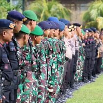 TNI-Polri Siap Kawal Kunjungan Wapres RI di Sulawesi Utara