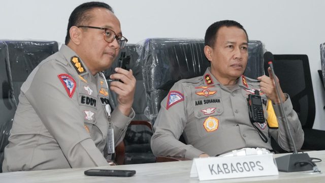 Korlantas Polri Tunda Contra Flow dan One Way, Traffic Counting Masih Normal