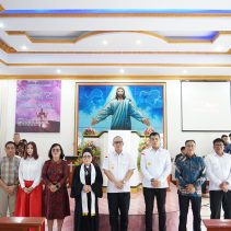 Kakanwil Lumbuun Ibadah Paskah di Rutan Kelas IIA Manado
