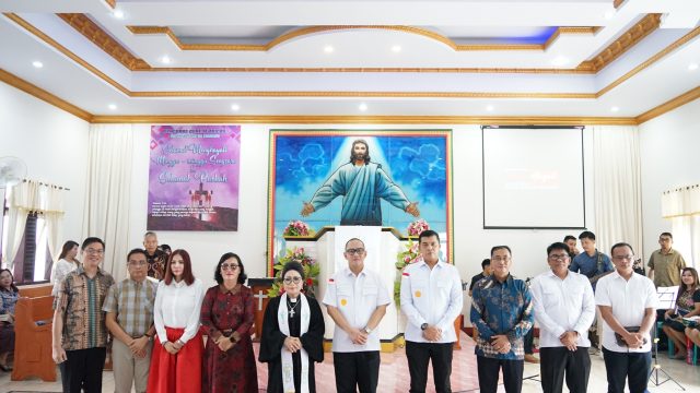 Kakanwil Lumbuun Ibadah Paskah di Rutan Kelas IIA Manado
