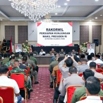 Jelang Kunjungan Wakil Presiden RI, Danlanud Sam Ratulangi Hadiri Rapat Korwil