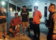 Polsek Tuminting bersama anggotanya melaksanakan kegiatan inovatif mereka yang dikenal sebagai “ba ron-ron kampong”.