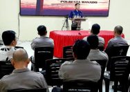 Dalam upaya meningkatkan kesejahteraan rohani dan mental personelnya, Polresta Manado melaksanakan kegiatan Binrohthal (Bimbingan Rohani dan Mental) pada hari Kamis (25/4/2024)