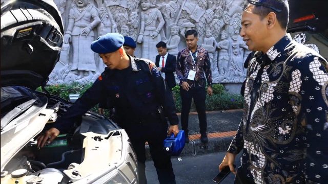Sterilisasi Polri Jelang Kedatangan Delegasi Hingga Tamu VVIP World Water Forum di Bali