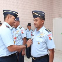 Danlanudsri Pimpin Sertijab Kadispotdirga Lanud Sam Ratulangi