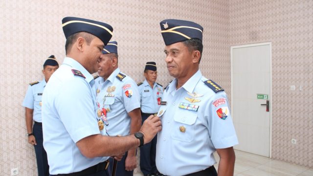 Danlanudsri Pimpin Sertijab Kadispotdirga Lanud Sam Ratulangi 