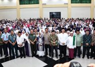 Bersama Wagub Kandouw, Danlanudsri Lepas Jemaah Haji Sulut