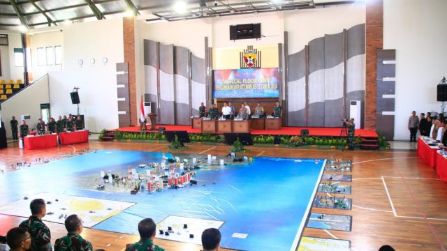 Simulasikan Pengamanan WWF, TNI-Polri Gelar TFG Gabungan