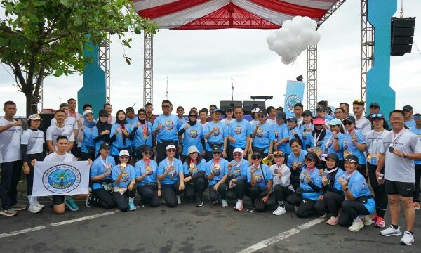 Kapolda Launching Bhayangkara Runners Polda Sulut
