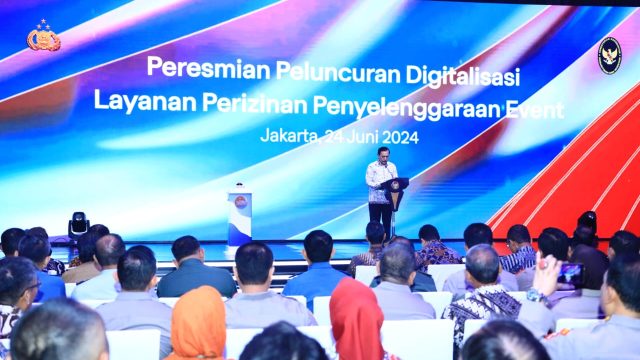 Menko Marves Apresiasi Polri Atas Peluncuran Sistem OSS Perizinan Event